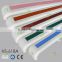 Hot Sale Wooden Color Aluminium and PVC Extrusion Handrail