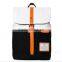 Popular color batch women laptop backpack, canvas drawstring backpack