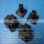 engineering plastic pa6 nylon pom pe injection molded part