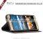 Luxury pu leather cellphone case for HTC One M9,card slots design stand folio cover for HTC one M9