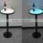 Edgelight smd led lighting furniture rgb colorful bar table for KTV bar or nightclub entertainment place