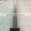 Galvanized square decorative steel street lighting pole and road lamp pole