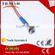 high quality 6MM Metal Red Yellow White lamp 6v 12v 24v led indicator light 120v Wire