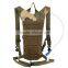 Camouflage sport riding bicycle cycling water hydration backpack with bladder bag