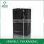 black set customized beauty paper shopping bag packaging