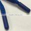Silicon plastic tips cord custom printed logo embossed