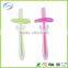 silicone toothbrush with silicone bristle