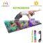 The Fushion Yoga Mat Luxury Microfiber Top Natural Rubber Base Multi Functional