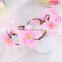 Handmade rose flowers beach head wreath for wedding bridal headdress Hair Accessory headband flower