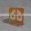 Custom Logo Silk Screen Printed Acrylic Thick Sign Holder
