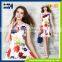 China Supplier Beautiful Sexy Girls Sleeveless Office Dress