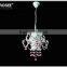Isabella Crystal Chandelier in White with Pink Crystals kids Chandelier ceiling lighting MD2589                        
                                                Quality Choice
