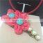 Wholesale kids hair accessories flower diy children hair accessories TD34