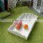 Europe style recycle wood wedding food cutlery tray                        
                                                Quality Choice
