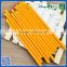 2016 wholesale customized school with eraser of yellow HB pencil