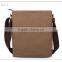 customized fashionable Europe and America canvas bag China supplier messenger bag with zipper