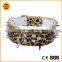 Wholesale white fashion spiked dog pet collar factory