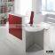 high gloss long restaurant reception desk office reception table