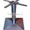 Factory price cast iron dining table