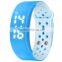 Support mobile APP smart waterproof health pedometer bracelet