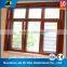 wooden color aluminium window