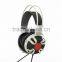 adjustable Handsfree Stereo Gaming earphone with microphone with vibration speaker