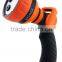 6 Patterns Thumb Control Plastic Garden Hose Spary Nozzle Water Spray Gun