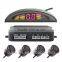 LED display Parking Sensor alarmed by Bi-Bi voice or humamn voice