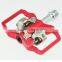 CNC Anodized color sealed bearing pedals for MTB and BMX