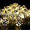 Christmas Decor Rattan LED Balls String Lights led garden ball light christmas hanging ball lights