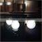 plastic rotational ball and waterproof PE plastic LED round ball