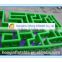 2016 New product outdoor inflatable maze for sale , inflatable obstacle course