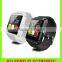 Wrist Watch for Samsung S4/Note 2/Note 3 HTC LG Huawei Xiaomi Android Phone Smartphones U8 Bluetooth Smart Watch