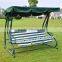 Leisure hanging swing chair, patio garden swing with canopy