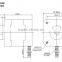 2 phase Nema 17 DC stepper motor for monitoring machine