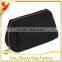 Black Fashion Brand Microfiber Cosmetic Bag In Simple Style
