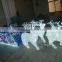 3d Lighted Ice Deer Christmas Decoration Motif Rope Light Reindeer With Car