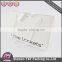 Love Locket 350gsm White Krat Paper Bag black color embossing with Satin Ribbon Bow