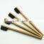2016 new bamboo toothbrush Manual wood toothbrush Black wire brush