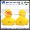 PVC weighted floating number duck/8CM race duck