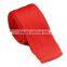 Popular Promotional Casual Skinny Pure Color Knit Ties For Mens