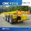 CIMC Tri Axle 40ft Skeleton Container Semi Trailer Leaf Spring