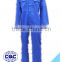 steward disposable poly cotton coveralls with one front reflective tape