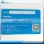 pvc smart card hybrid cards with qr code and company name printed