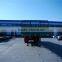 New tri axle side drop flatbed semi trailer / side wall cargo trailer for sale (ISO twist locks are optional)