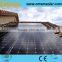 Mini solar panel flat roof panel system mounting structure
