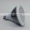 e27 aluminum full white 18w par38 led spot light