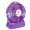 new arrival 4.5 volt fan rechargeable mini usb fan with 18650 battery