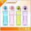 Flip lid 450ml BPA free wholesale plastic water bottle