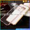 Ultra Thin Rose Gold Crystal Clear Case Cover For Samsung Galaxy J5 J7 A8 A7 A5 Transparent Electroplate Soft Phone Bag Cover